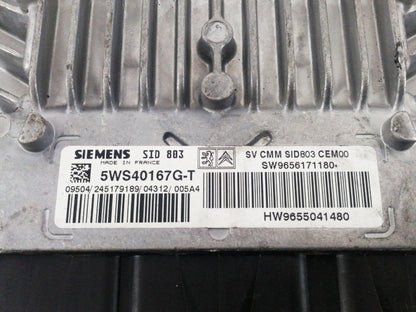 Kit accensione peugeot 407 - 2.0 hdi (2004 - 2011) centralina avviamento