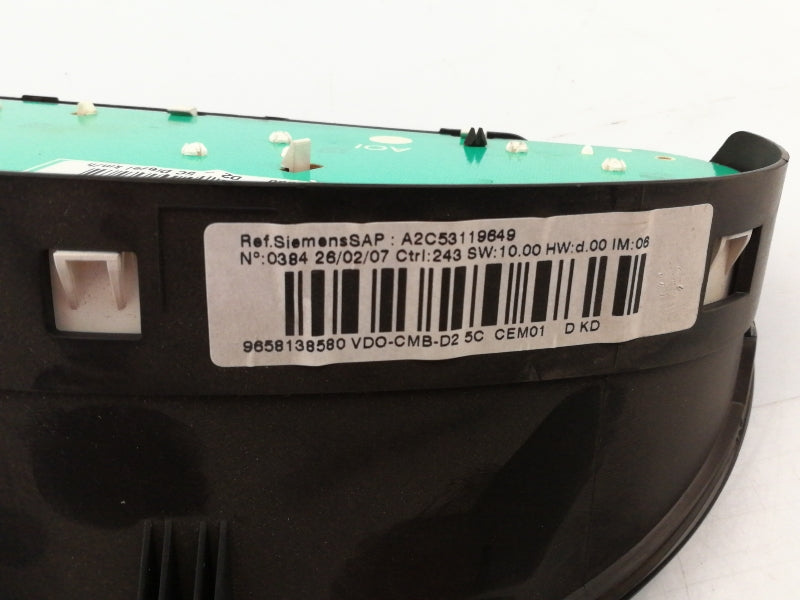 Kit accensione peugeot 407 - 2.0 hdi (2004 - 2011) centralina quadro