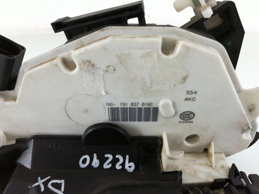 Serratura porta volkswagen up ( 2012 > 2016 ) anteriore destra 1s1837016a