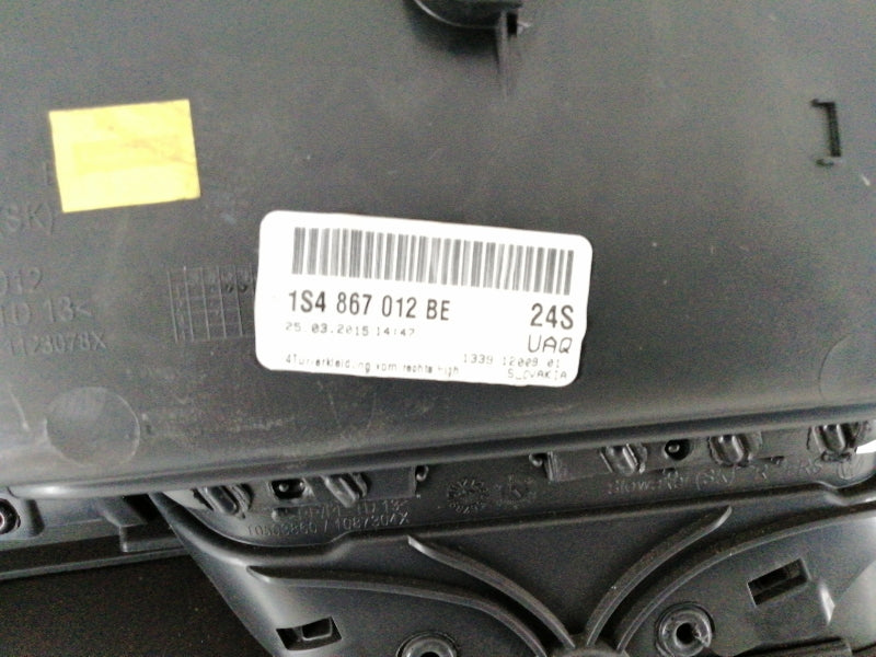 Pannello interno volkswagen up ( 2013 > 2016 ) porta anteriore destra