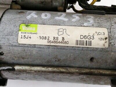 Motorino avviamento peugeot 307 - 1.6 ( 2001 > 2009 ) valeo 9648644680