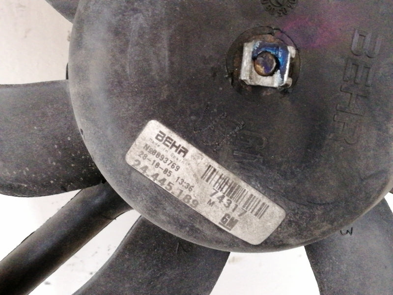 Elettroventola opel corsa c ( 2000 > 2006 ) ventola radiatore 24445189