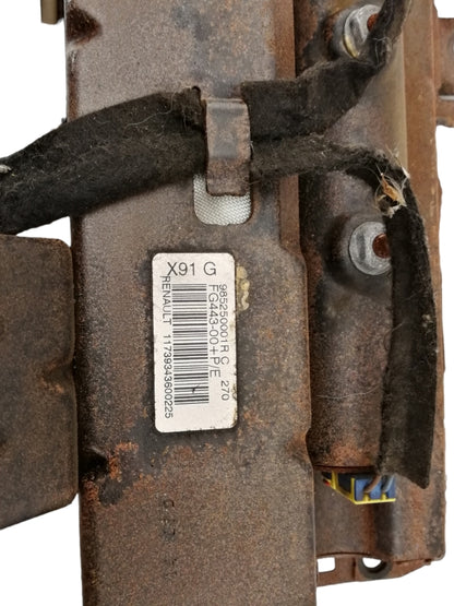 KIT AIRBAG RENAULT LAGUNA (2007 IN POI) CENTRALINA VOLANTE CINTURE DEVIOLUCI