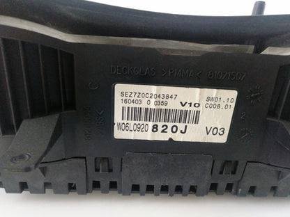 Quadro strumenti volkswagen passat (1996 - 2005) 110080105014a