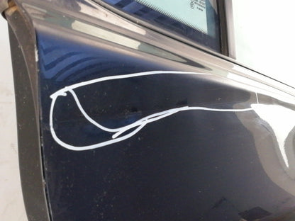 Porta posteriore destra bmw x3 - e83 (2003 in poi) sportello blu con vetro