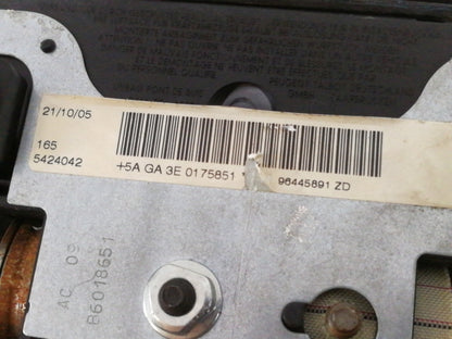 AIRBAG VOLANTE PEUGEOT 407 (2004 - 2012) 96445891 CENTRALE GUIDA STERZO ORIG.