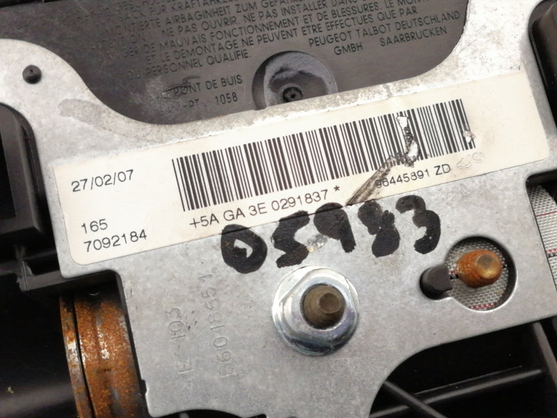 Kit airbag peugeot 407 (2004 - 2011) centralina volante cinture sicurezza