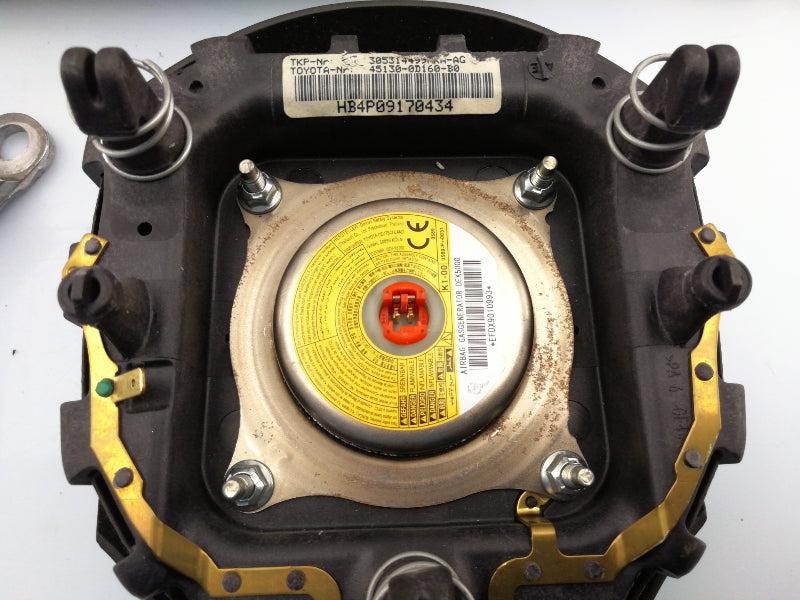 Kit airbag toyota yaris (2009 - 2011) centralina volante cinture sicurezza