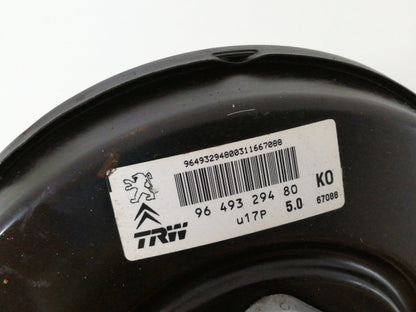 Servofreno citroen c3 ( 2002 > 2009 ) trw 9649329480 anteriore originale