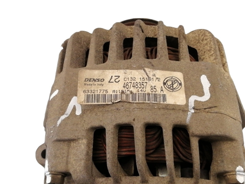 Alternatore fiat brava 1.2 ( 2000 > 2002) 85 ah - denso 46748357 motore