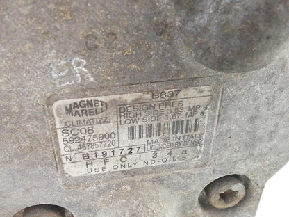 Compressore aria condizionata fiat punto 1.2 (1999 - 2002) 592475900