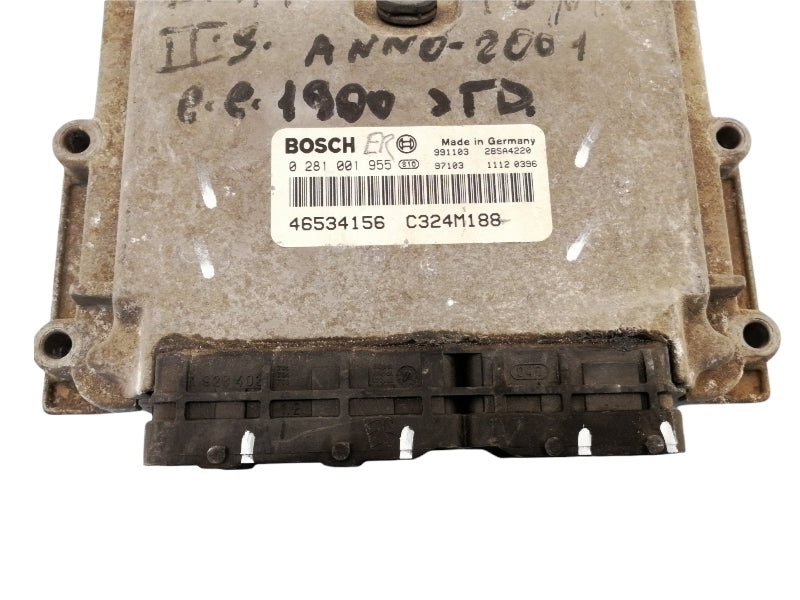 Centralina motore fiat punto 1.9 jtd (1999 > 2003) 46534156 motore 188a2000