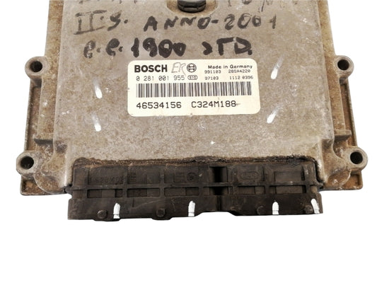 Centralina motore fiat punto 1.9 jtd (1999 > 2003) 46534156 motore 188a2000