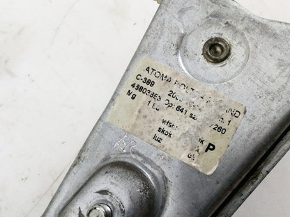 Alzacristallo manuale fiat panda ( 2003 > 2013 ) porta posteriore destra