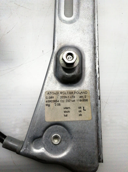 Alzacristallo manuale fiat panda (2003 in poi ) porta posteriore sinistra