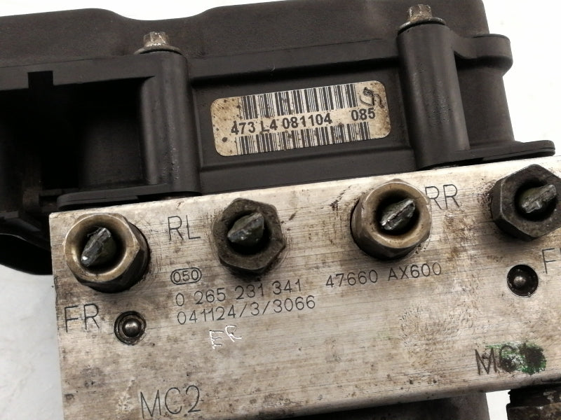 Centralina pompa abs nissan micra ( 2003 - 2010 ) 47660ax600 - 0265231341