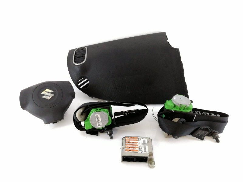 KIT AIRBAG SUZUKI SPLASH ( 2008 IN POI ) CENTRALINA VOLANTE CINTURE SICUREZZA