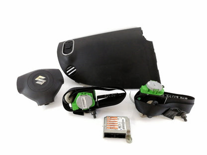 KIT AIRBAG SUZUKI SPLASH ( 2008 IN POI ) CENTRALINA VOLANTE CINTURE SICUREZZA