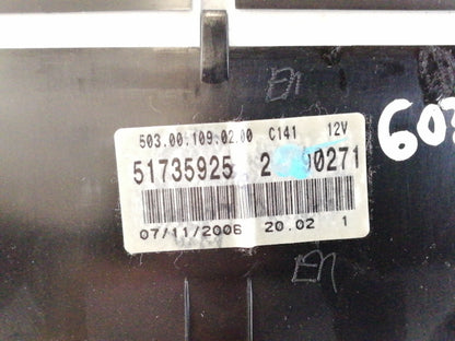 Quadro strumenti fiat croma 1.9 mjtd ( 2005 > 2007 ) contachilometri