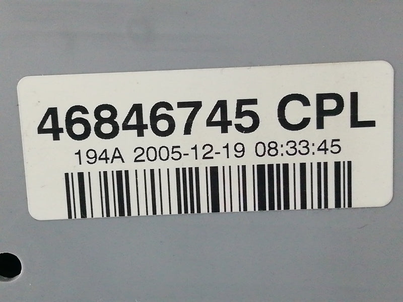 Body computer centralina fiat croma ( 2005 > 2007 ) scatola fusibili