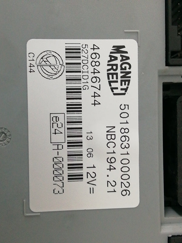 Body computer centralina fiat croma ( 2005 > 2007 ) scatola fusibili