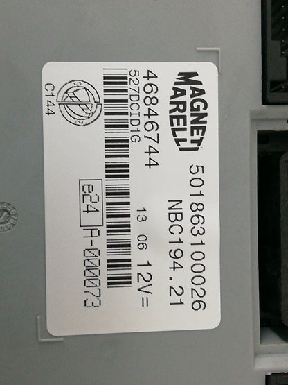Body computer centralina fiat croma ( 2005 > 2007 ) scatola fusibili