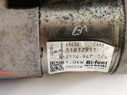 Motorino avviamento fiat grande punto 1.4 ( 2008 > 2011 ) hitachi 51832951