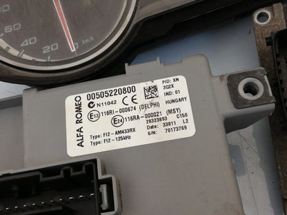 Kit accensione alfa romeo mito 1.4 (2011 in poi) centralina quadro