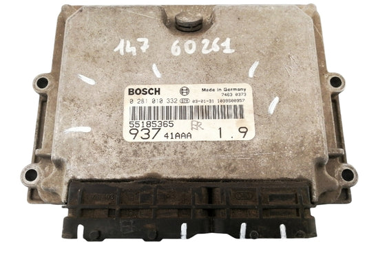 Centralina motore alfa romeo 147 - 1.9 jtd (2001 > 2005) 55185365 -