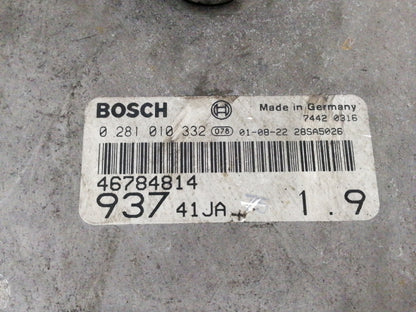 Centralina motore alfa romeo 147 - 1.9 jtd (2001 > 2005) 46784814 bosch
