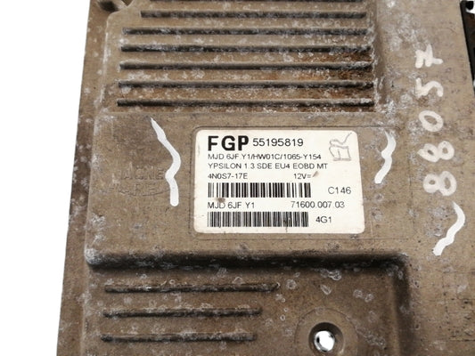 Centralina motore lancia ypsilon 1.3 jtd (2003 > 2006) 55195819 motore