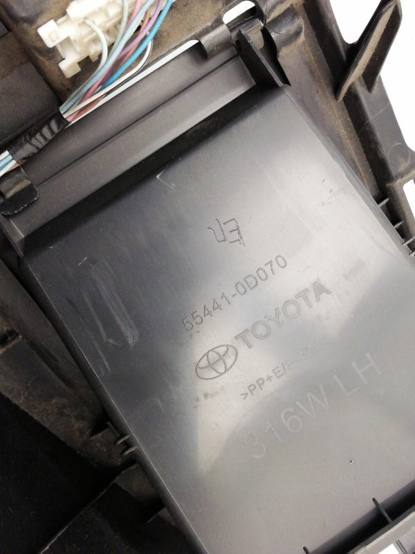 Cruscotto toyota yaris ( 2009 - 2011 ) anteriore 55302-0d010 grigio