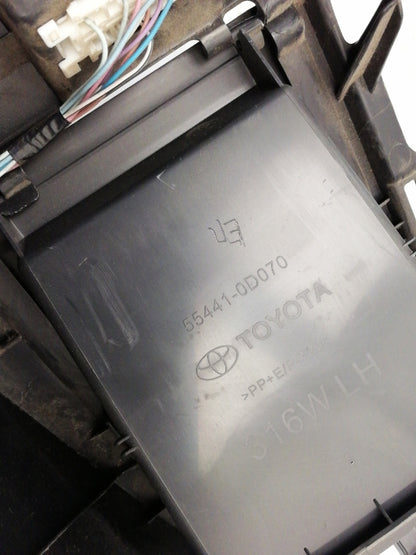 Cruscotto toyota yaris ( 2009 - 2011 ) anteriore 55302-0d010 grigio