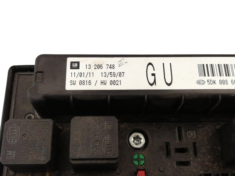 Kit accensione opel zafira b 1.6 cng (2011) centralina quadro strumenti