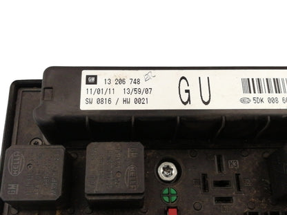 Kit accensione opel zafira b 1.6 cng (2011) centralina quadro strumenti