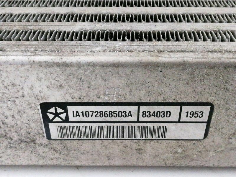 Intercooler chrysler grand voyager 2.5 crd (2001 > 2008) radiatore turbo