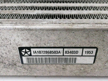 Intercooler chrysler grand voyager 2.5 crd (2001 > 2008) radiatore turbo