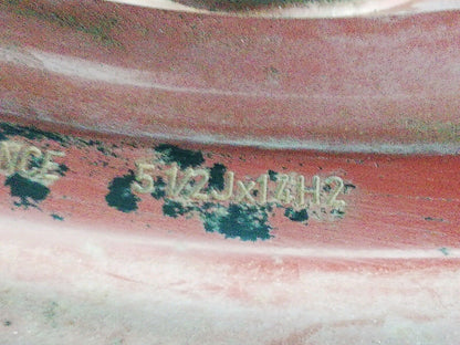 Ruota di scorta peugeot 1007 (2004 - 2010) ruotino raggio 14 - 5.5jx14h2