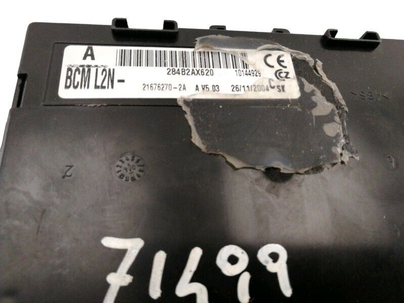 Centralina body computer nissan micra 1.5 dci (2003 - 2010) 284b2ax620