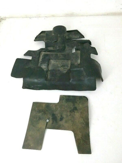 Tappetini copri motore yamaha fz6 (2004 - 2007) coppia paracalore originali
