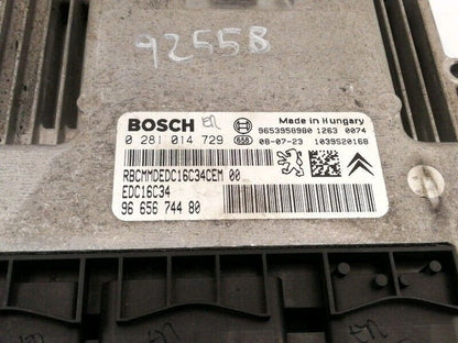 Centralina motore citroen c4 picasso 1.6 hdi (2006 - 2013) 9665674480