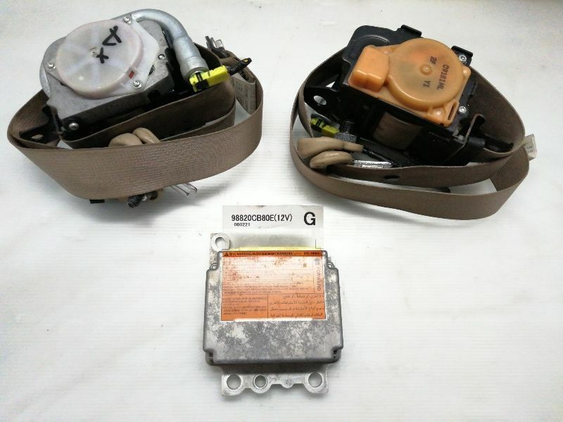 KIT AIRBAG NISSAN MURANO (2002 - 2007) VOLANTE CENTRALINA CINTURE COMPLETO