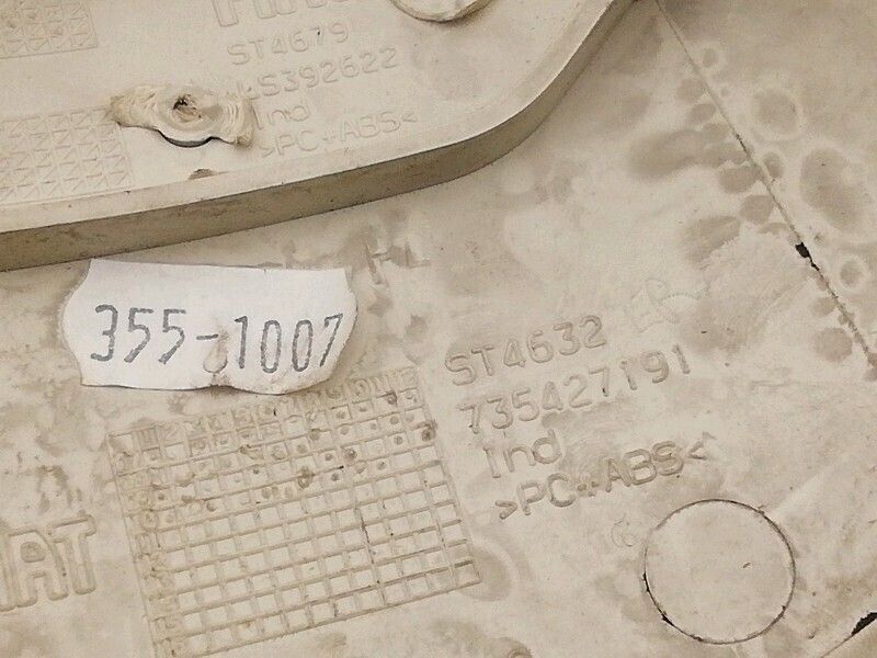 MODANATURA PIANTONE STERZO FIAT 500 (2007 - 2015) 735427191 SUPERIORE ORIGINALE