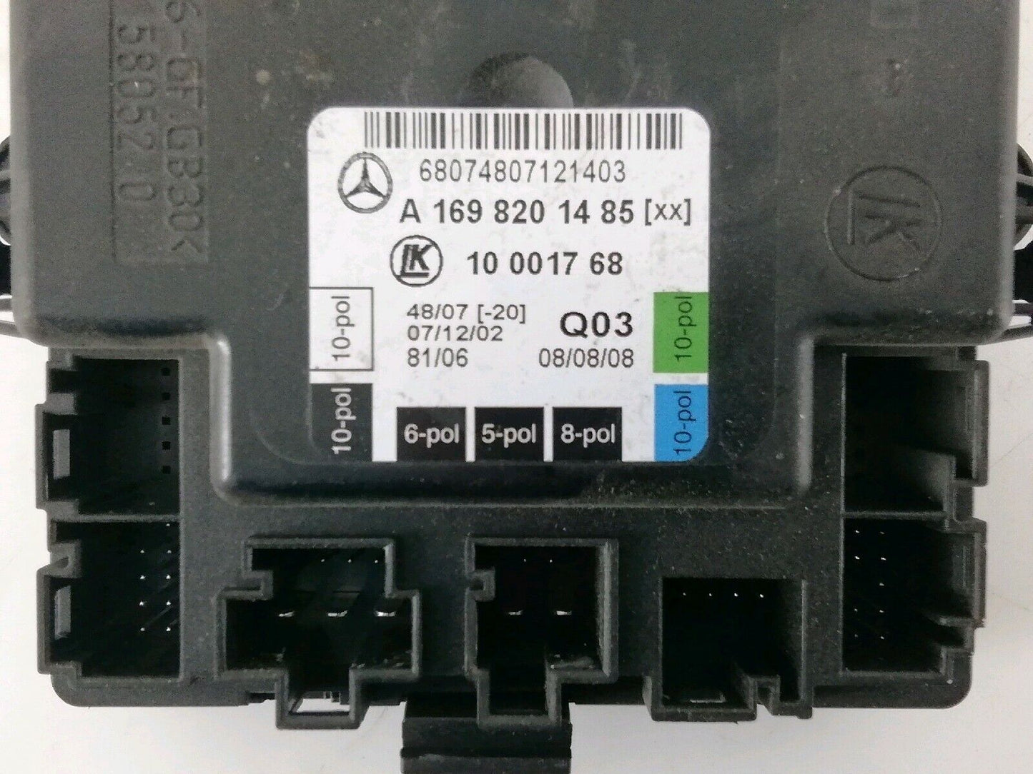 Centralina porta anteriore destra mercedes classe b w245 (2009) a1698201485