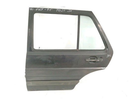 Porta posteriore sinistra volkswagen golf 3 (1991 > 1999) sportello nero