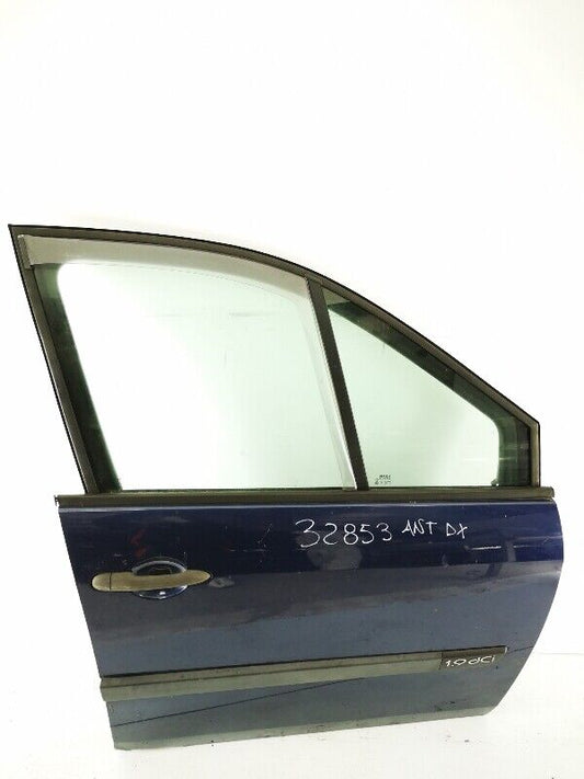 Porta anteriore destra renault scenic (2003 > 2009) sportello blu completo