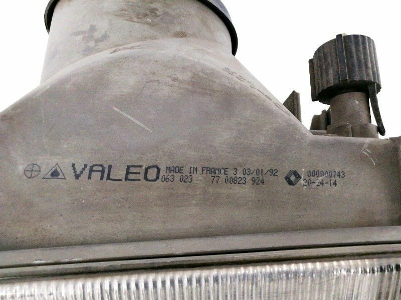 Fanale anteriore sinistro renault 19 (1989) proiettore luci valeo originale