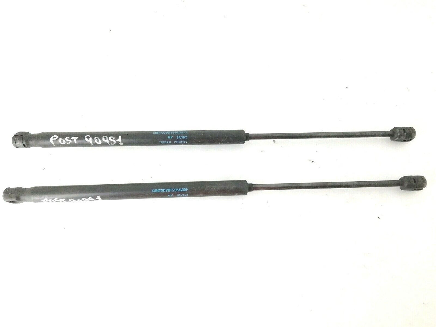 Ammortizzatori portellone posteriore lancia ypsilon (2008) pistoncini