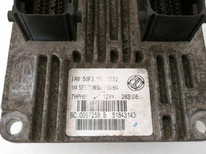 CENTRALINA MOTORE FIAT GRANDE PUNTO 1.2 (2006 - 2011 ) 51843143 MOTORE 199A4000
