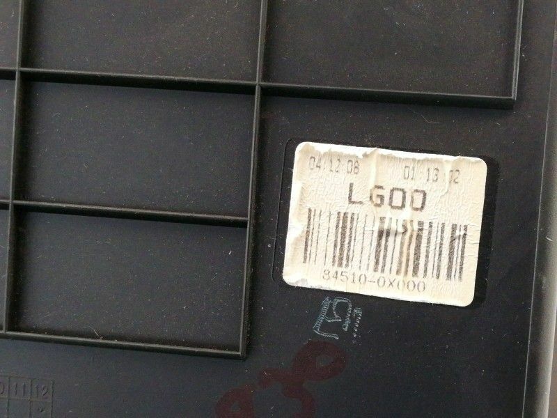 Cassetto portaogetti hyundai i10 (2007 > 2013) box cruscotto originale